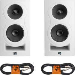 Kali Audio IN-5 White B-Ware Plug & Play XLR/Klinke Kabel Set