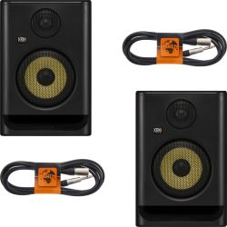 KRK RP5 ROKIT G5 Plug & Play XLR/Klinke Kabel Set