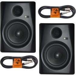 Monkey Banana Gibbon 8 black Plug & Play XLR/Klinke Kabel Set