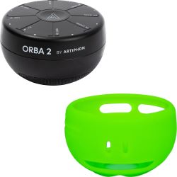 Artiphon Orba 2 Schwarz + Sleeve Neon Grün