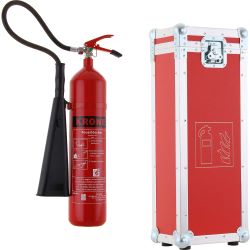 Feuerlöscher Krone Kohlendioxid, 5 kg + Hardcase