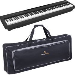 Roland FP-30X BK E-Piano + Soundsation SB88 Keyboardtasche mit Seitenfach