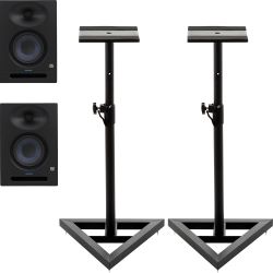 PreSonus Eris Studio 5 Studiomonitor Stativ Set