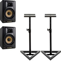 M-Audio Forty Sixty Studiomonitor Stativ Set