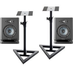 Focal Alpha 50 Evo Studiomonitor Stativ Set