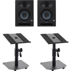 PreSonus Eris Studio 4 Studiomonitor Tischstativ Set