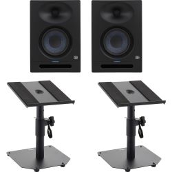 PreSonus Eris Studio 5 Studiomonitor Tischstativ Set