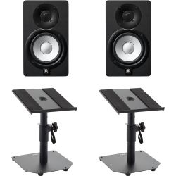Yamaha HS5 Studiomonitor Tischstativ Set