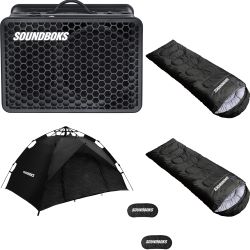 Soundboks Go +  Soundboks Festival Kit (Zelt & Schlafsäcke)