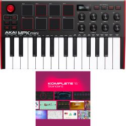 Akai Professional MPK mini MK3 + KOMPLETE 15 Lizenz Code