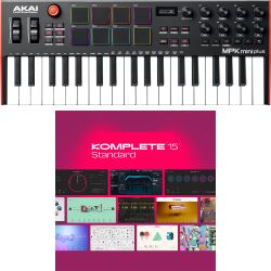 Akai Professional MPK mini Plus + KOMPLETE 15 Lizenz Code