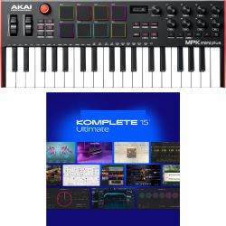 Akai Professional MPK mini Plus + KOMPLETE 15 Ultimate Lizenz Code