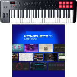 M-Audio Oxygen 49 MK V + KOMPLETE 15 Ultimate Lizenz Code