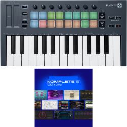 Novation FL Keys Mini + KOMPLETE 15 Ultimate Lizenz Code