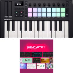 Novation Launchkey Mini 25 MK4 + KOMPLETE 15 Lizenz Code