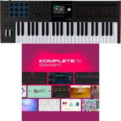 Arturia KeyLab 49 MKIII Schwarz + KOMPLETE 15 Lizenz Code