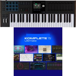 Arturia KeyLab 49 MKIII Schwarz + KOMPLETE 15 Ultimate Lizenz Code