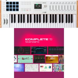 Arturia KeyLab 49 MKIII Weiß + KOMPLETE 15 Lizenz Code