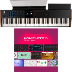 Arturia KeyLab 88 MKIII Schwarz + KOMPLETE 15 Lizenz Code
