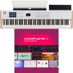 Arturia KeyLab 88 MKIII Weiß + KOMPLETE 15 Ultimate Lizenz Code