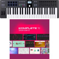 Arturia KeyLab Essential 49 MK3 Black + KOMPLETE 15 Lizenz Code