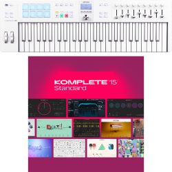 Arturia KeyLab Essential 49 MK3 Ltd. Alpine White + KOMPLETE 15 Lizenz Code