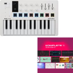 Arturia MiniLab 3 Weiß + KOMPLETE 15 Lizenz Code