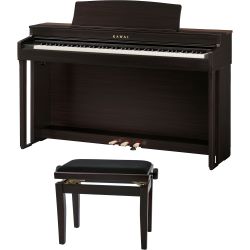 Kawai CN-301 R Rosenholz Digitalpiano + Klavierbank