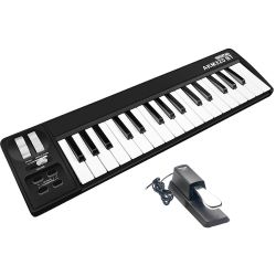 Midiplus AMK320BT Tracktion Ed. Midi Keyboard + Sustain-Pedal