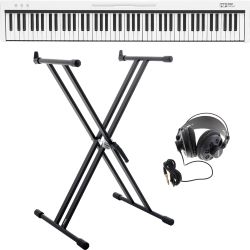 Midiplus POP Piano + Keyboardständer + Studiokopfhörer
