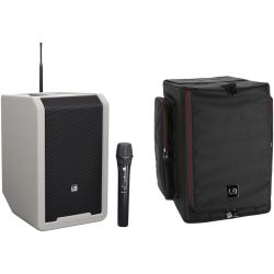 LD Systems ANNY 8 HHD B8 Bluetooth PA-Lautsprecher mit Akku + Schutzhülle