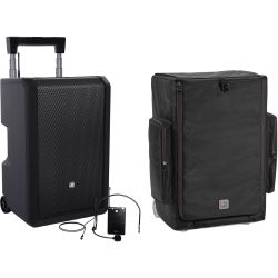 LD Systems ANNY 10 BPH B8 Headset-Mikrofon und Taschensender + Schutzhülle