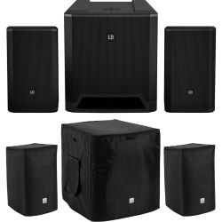 LD Systems Dave 12 G4X aktiv Anlage + Schutzhüllen