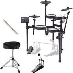 Roland TD-07DMK V-Drum Set + Hocker + Pedal + Drumstick