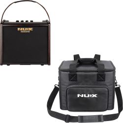 NUX AC-25 Akustik-Gitarrenverstärker m. Akku + Transporttasche