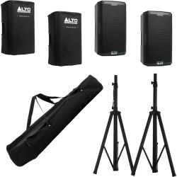 ALTO Truesonic TS 412 + Boxenständer + Schutzhüllen