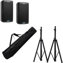 ALTO Truesonic TS 415 + KORN Boxenständer Set Alu +Transporttasche