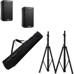 ALTO Truesonic TS 410 + KORN Boxenständer Set Alu +Transporttasche