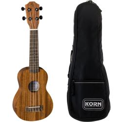 Baton Rouge UR11-S Sea Shell Sopran-Ukulele + KORN Gigbag f. Sopran-Ukulele