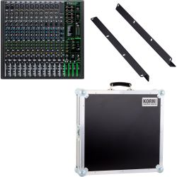 Mackie Pro FX 16 v3 + Rackmount Kit + Hardcase