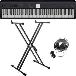 Roland FP-E50 Stage Piano BLK + Keyboardständer + Kopfhörer