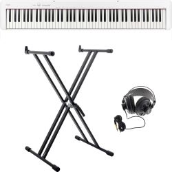 Casio CDP-S110 WE Stage Piano + Kopfhörer + Keyboardständer