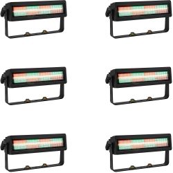 EUROLITE LED IP PIX Strobe RGB CW+WW MK2 6er Set