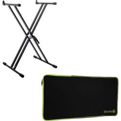 N-RoK NKSD1 Keyboardständer + Transporttasche für Keyboardständer