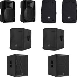 RCF 2.2 PA Set ART 712-A MK V + RCF SUB 705-AS MK III + Schutzhüllen