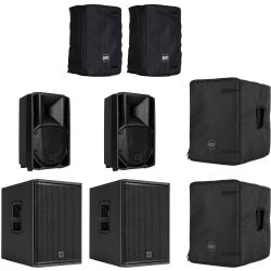 RCF 2.2 PA Set RCF ART 708-A MK V + RCF SUB 702-AS MK III + Schutzhüllen