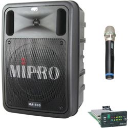 Mipro MA-505 R2 Akku-PA-System + Handsender + Empfänger 823-832 MHz