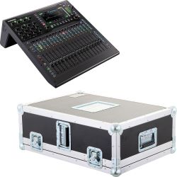 Allen & Heath QU-5 Digitalmischpult + Haubencase mit Dockhouse