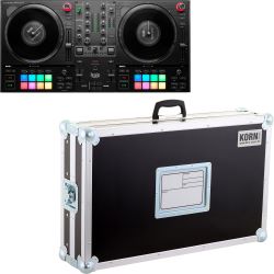 Hercules DJ Control Inpulse T7 + Case inkl. Laptopschlitten