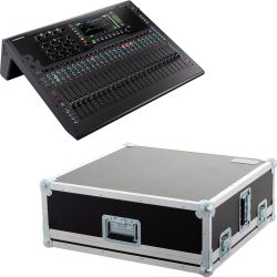 Allen & Heath QU-6 Digitalmischpult + KORN Case Haubencase inkl. Kabelfach